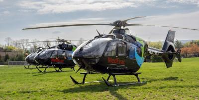 MedEvac program features a team of over 70 certified nurses, paramedics, EMTs, and physicians, all accredited by the Commission on Accreditation of Medical Transport System. 