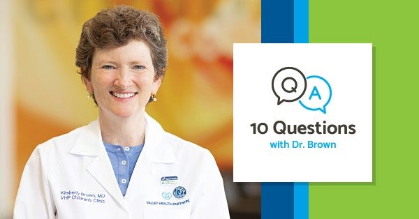 Pediatrician Kimberly Brown, MD 10 questions