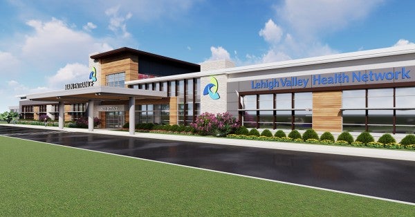 Lehigh Valley Hospital–Carbon rendering
