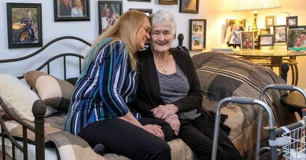 Joan Robbins, 90, is doing well after trauma care at Lehigh Valley Hospital–Muhlenberg 