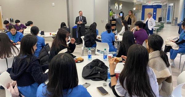 LVHN was proud to welcome 32 Korean students to four of our hospital campuses.