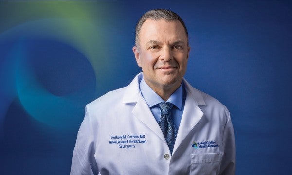 Anthony Carrato, MD, a vascular and general surgeon.