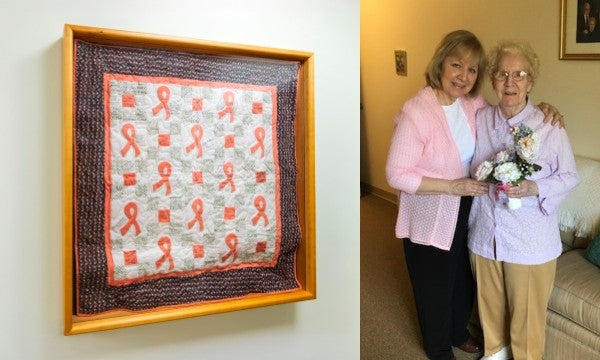 Jacqueline Hill's story highlights the importance of breast health services at LVHN. Discover the legacy of the pink ribbon quilt and its move to Women’s Health Center at Tower Place.