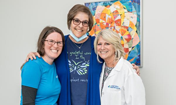 Women will be forever bonded by a kidney transplant that happened at LVHN, part of Jefferson Health.