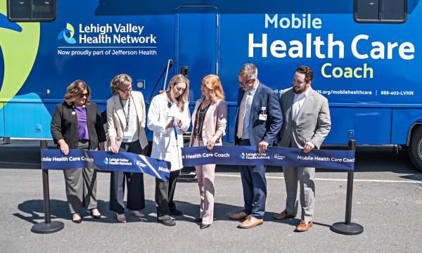 Jefferson Health has launched its newest health unit on wheels: the Mobile Health Care Coach.