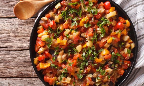 Grilled Eggplant Ratatouille Recipe