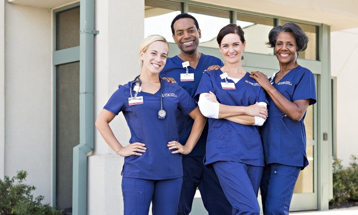 Nurses working at LVHN