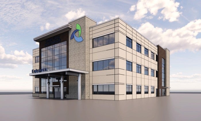 Rendering, Health Center at Pocono Creek