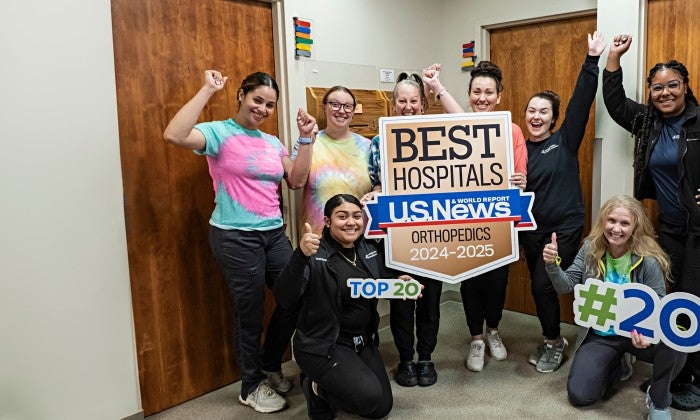 US News Achievement - Best Hospital Ortho