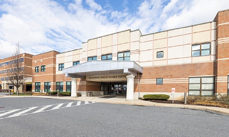Behavioral Health Science Center at Lehigh Valley Hospital-Muhlenberg, south entrance