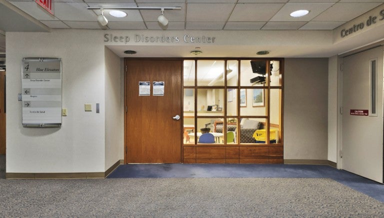 Sleep Disorders Center, located on the fourth floor at Lehigh Valley Hospital–17th Street