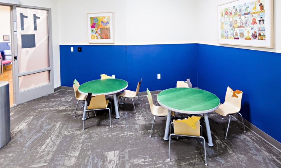 Sitting room at the Health Center at Palmer Township