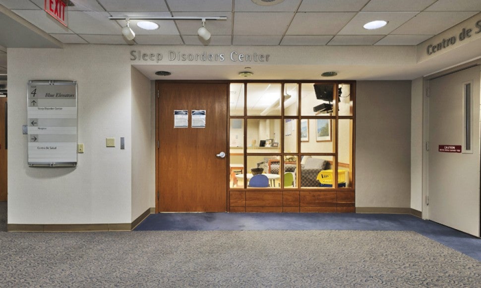 Sleep Disorders Center, located on the fourth floor at Lehigh Valley Hospital–17th Street