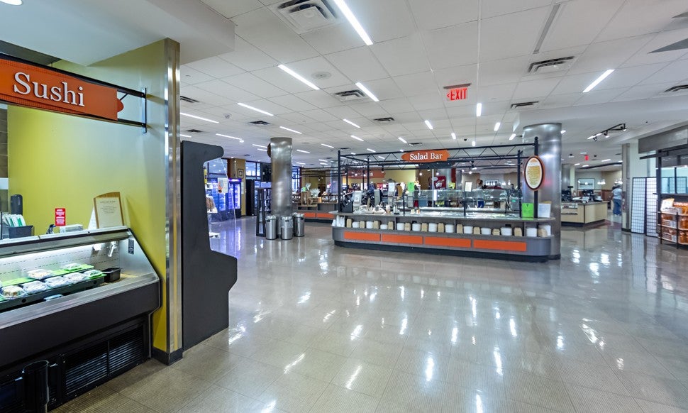 Main café at Lehigh Valley Hospital–Cedar Crest, located on the first floor of Anderson Family Pavilion