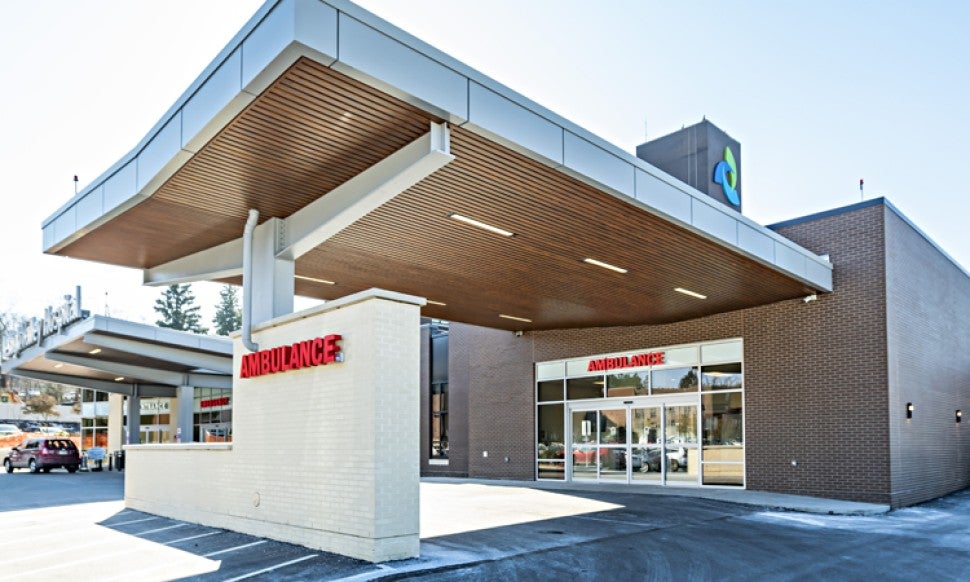 Lehigh Valley Hospital-Hazleton Ambulance Entrance