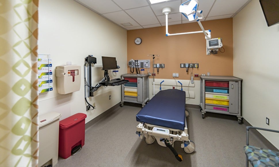 LVH-Hazleton ER Exam Room
