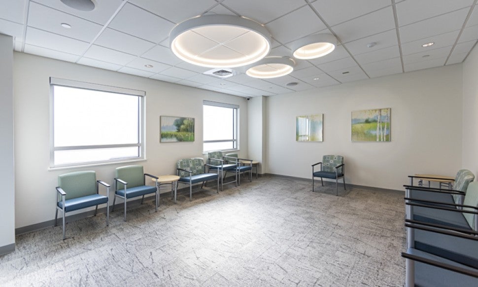 LVH-Hecktown Oaks Inpatient Waiting Area