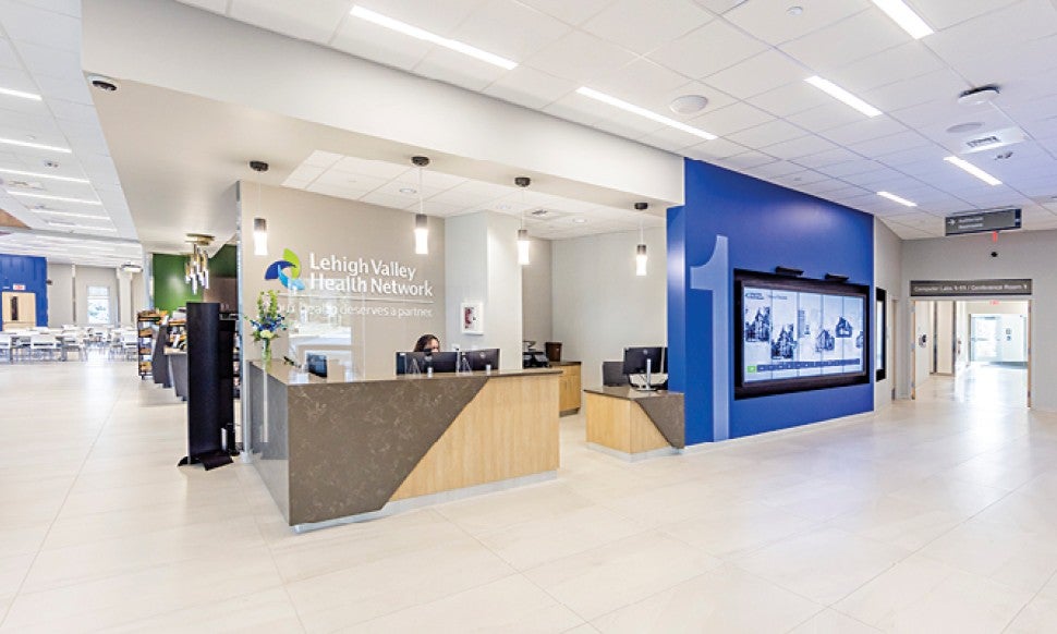 LVHN Center for Healthcare Education Welcome Desk