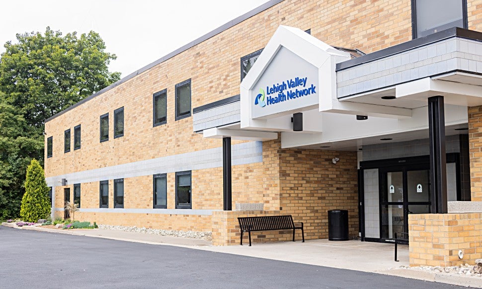 Front Entrance of the Joseph F. McCloskey School of Nursing