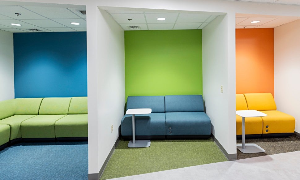 Study Area 2 of the Joseph F. McCloskey School of Nursing