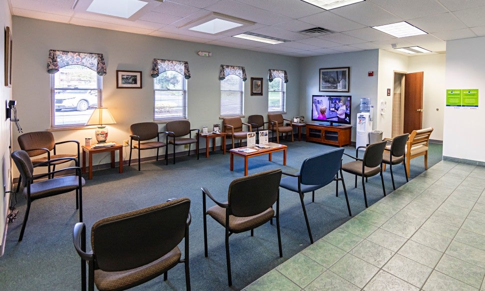 Waiting Room - LVHN Center for Counseling Services–Frackville
