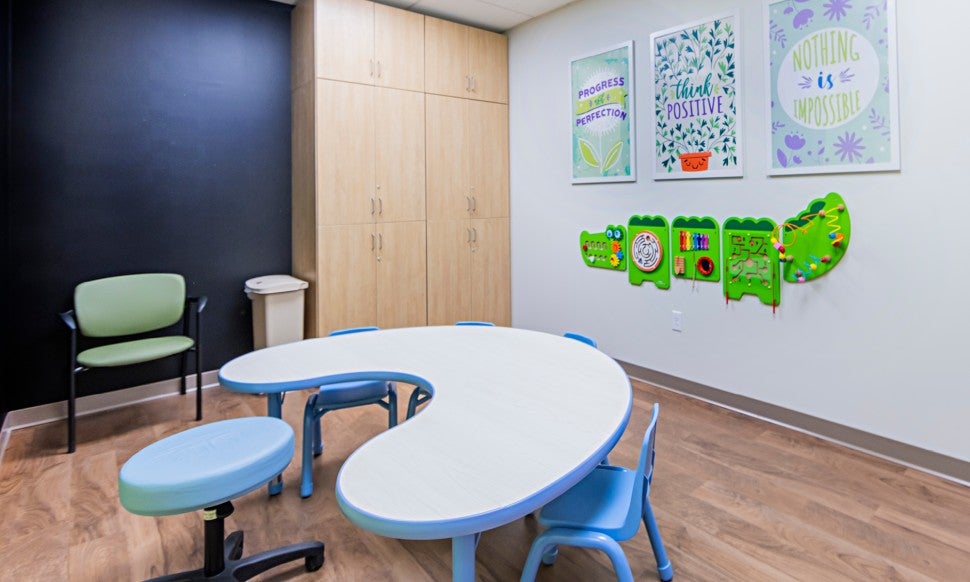 Pediatric Rehabilitation Waiting Room