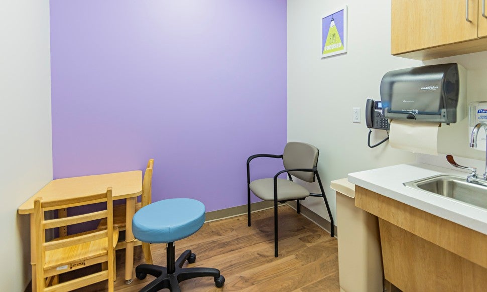 Pediatric Rehabilitation Exam Room