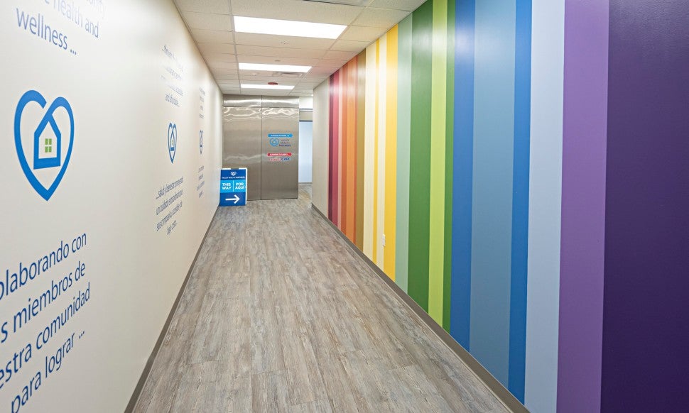 LVHN ExpressCARE 6th Street Interior Hallway