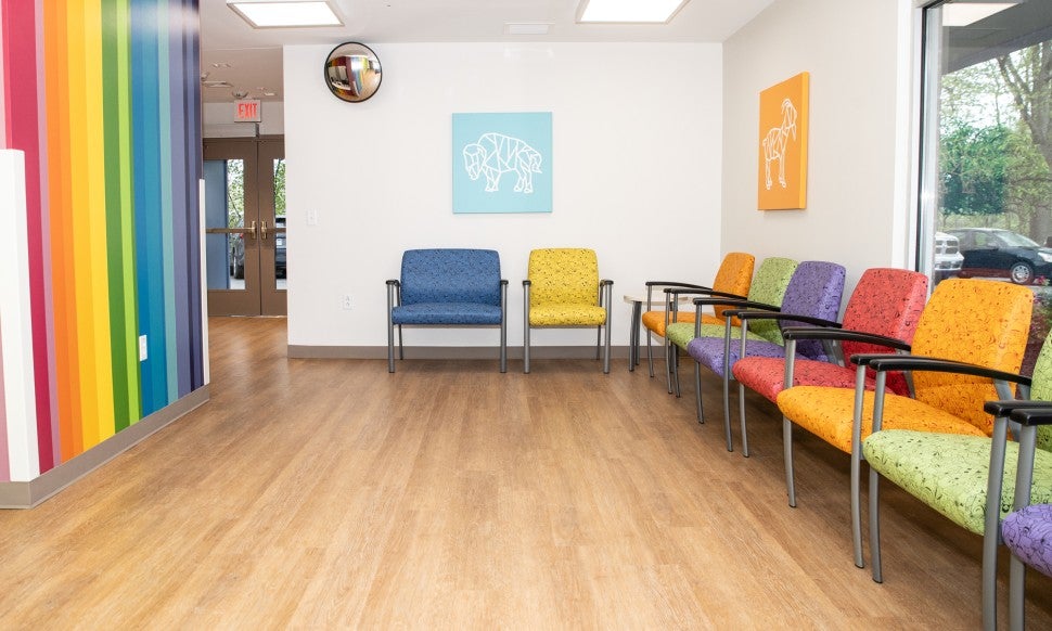 LVPG Pediatrics–Hazleton waiting room