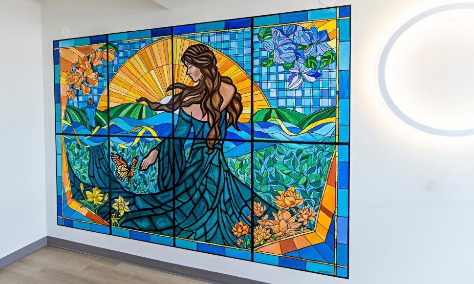 Women's Health Center mural