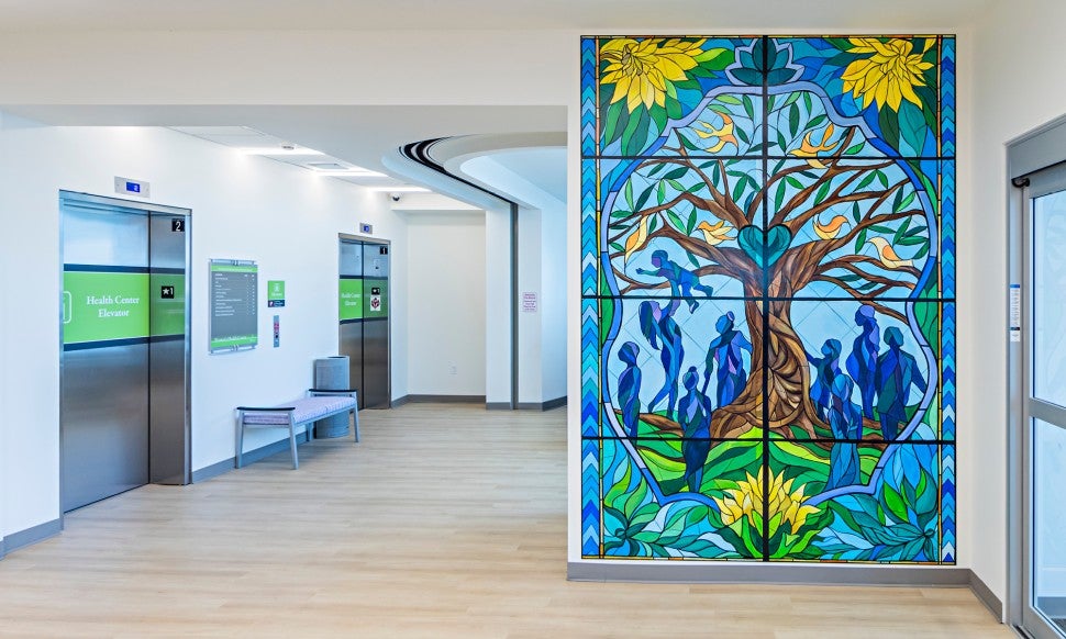 Women's Health Center mural