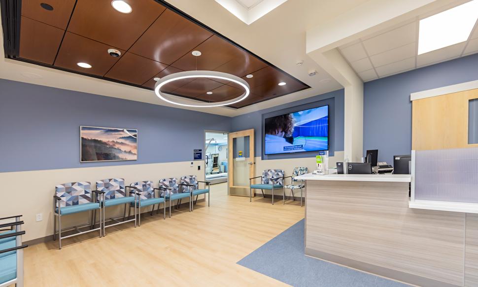 Waiting room, Rehabilitation Services–Pocono Creek