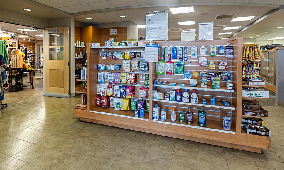 Lehigh Valley Pharmacy Services is located on the first floor at Lehigh Valley Hospital–Muhlenberg, main (north) entrance