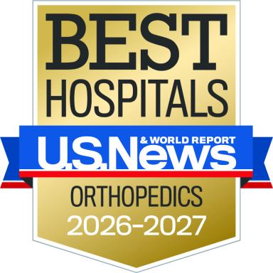 U.S. News & World Report ranks Lehigh Valley Hospital (LVH)–Cedar Crest 28th in the country for orthopedic care