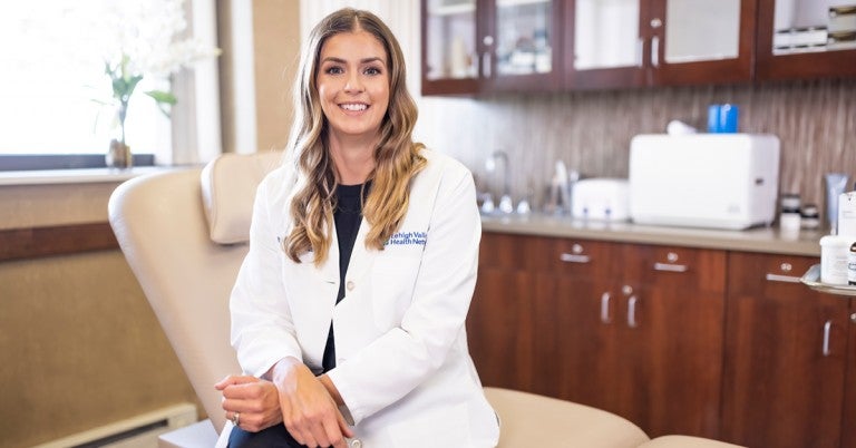 Medical esthetician Emily Doster, a newly licensed RN, emphasizes skin care among enhanced beauty and medical treatments at LVPG Plastic and Reconstructive Surgery