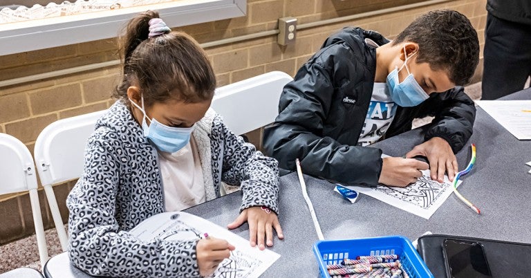Hazleton Area School District families take advantage of LVHN’s mobile vaccine school clinic