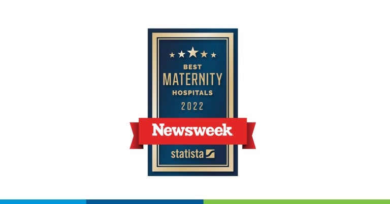 Lehigh Valley Hospital (LVH)–Cedar Crest is recognized as one of Newsweek’s Best Maternity Care Hospitals for 2022