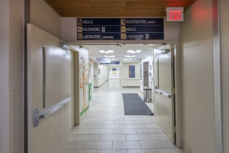 Diagnostic Care Center–Pocono - center hallway