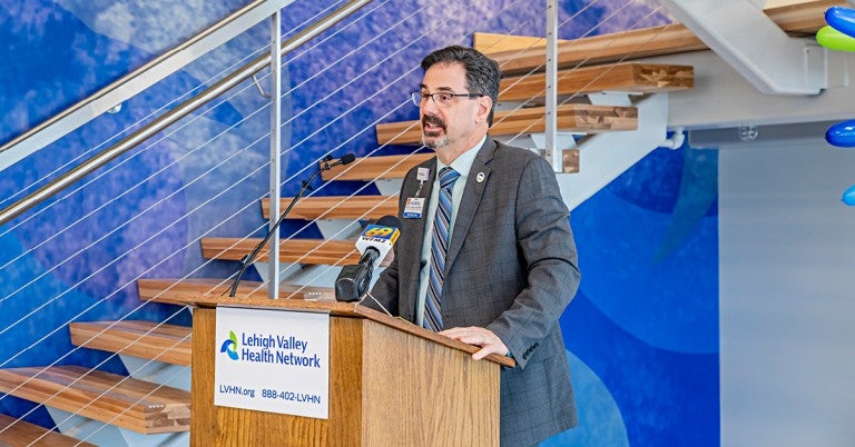 Health Care Education Center Ribbon cutting