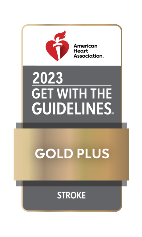 Get With The Guidelines®-Stroke Gold Plus Award 2023