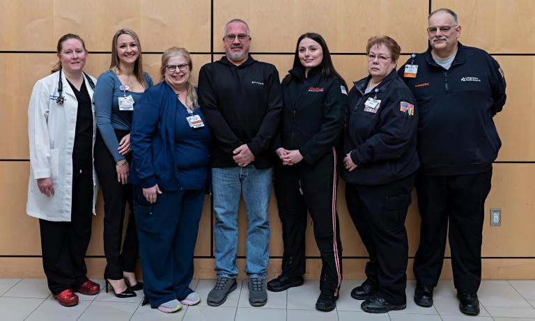 Cardiac Arrest Survivor’s Reunion With Team That Saved His Life