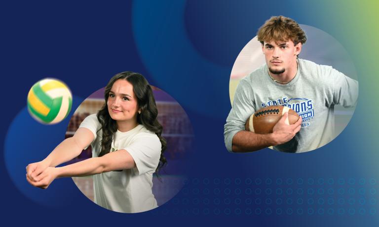 Allentown Central Catholic High School’s Emerson Springs and Southern Lehigh High School’s Sean Steckert were named the 2026 Female and Male Athletes of the Year.