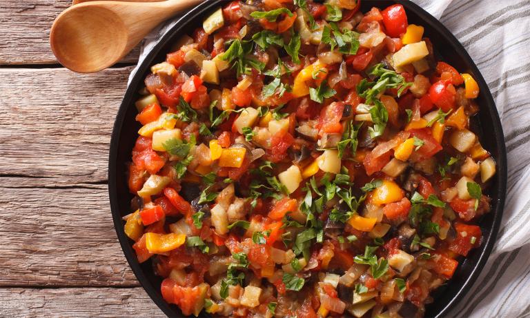 Grilled Eggplant Ratatouille Recipe