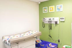 Hospital Pediatric Exam Rooms