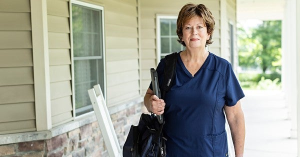 Ann Foster, RN, reflects on what she loves about her nursing career with Lehigh Valley Home Care–Pocono